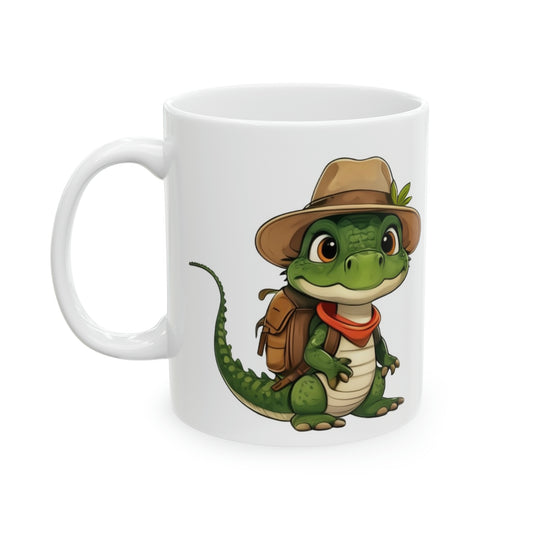 Ceramic Mug, 11oz (Alligator)
