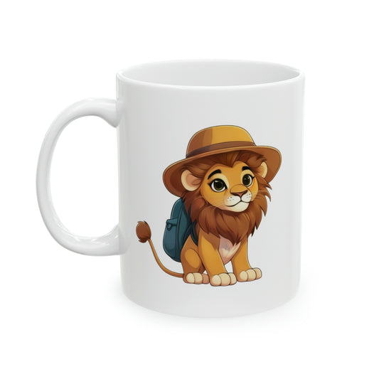 Ceramic Mug, 11oz (Lion)